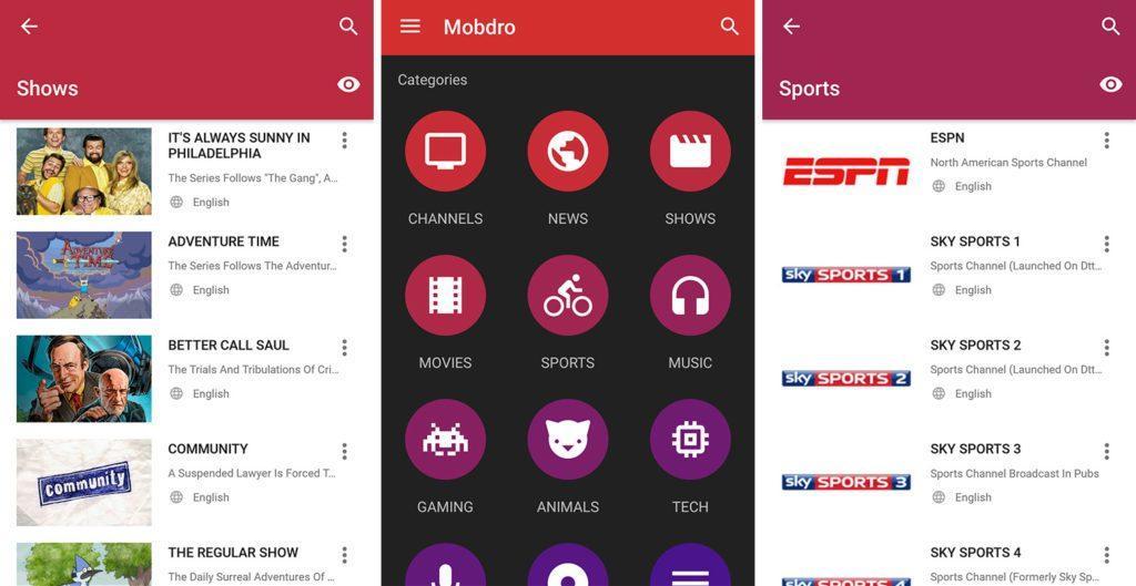 Mobdro for Android - APK Download