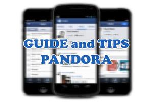 GUIDE PANDORA RADIO MUSIC TIPS ポスター