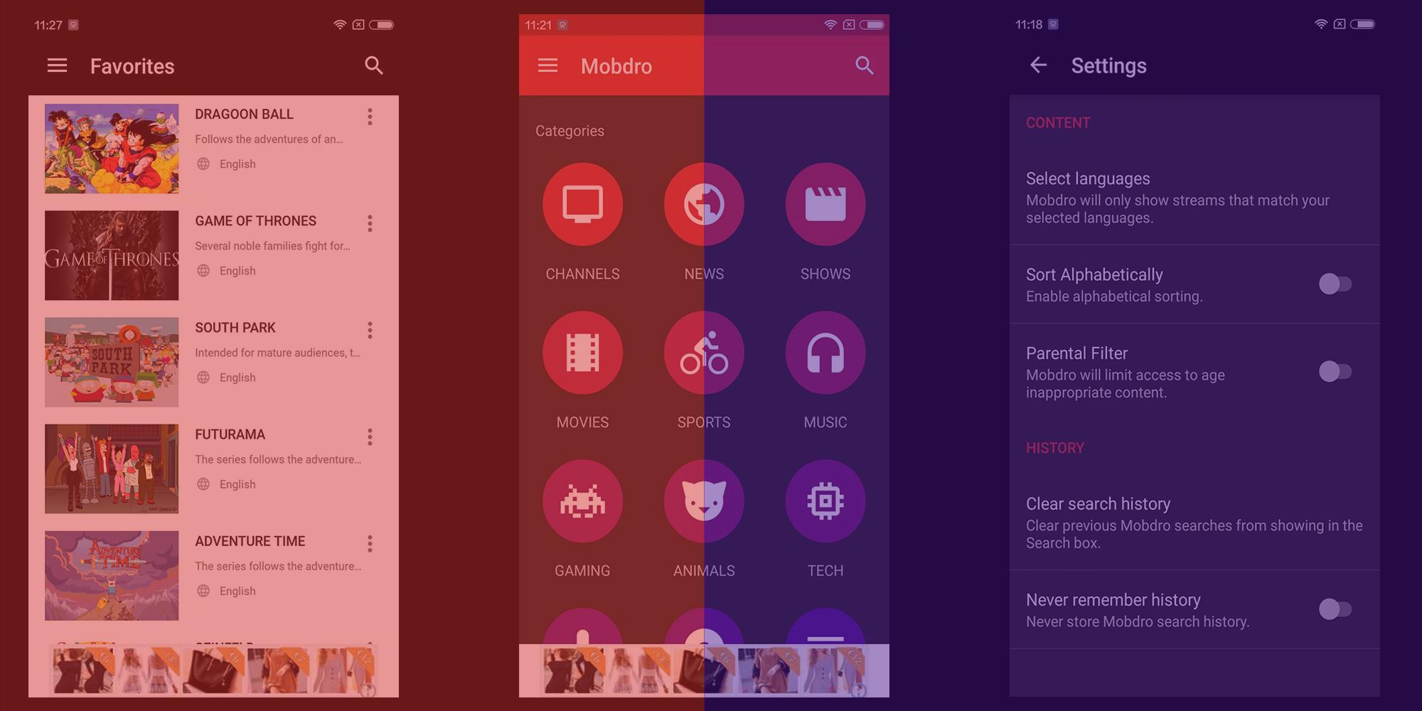 Mobdro Premium for Android - APK Download