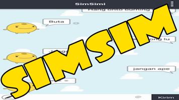 guide SimSimi Chat Online Cartaz