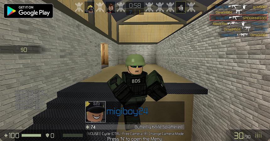 Counter Blox Offensive Guide For Android Apk Download - roblox counter blox knife