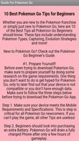 Guide For Pokemon Go imagem de tela 2