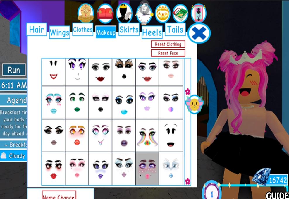 Tips Roblox Royale High Princess School For Android Apk Download - royale roblox makeup face