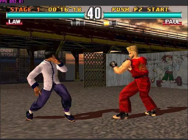 Dos games para as telas-TEKKEN