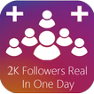 ”+2K Instagram Followers On Day #Real_Increase!