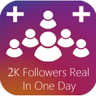 +2K Instagram Followers On Day #Real_Increase! ikona