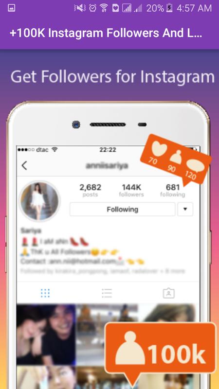 100k for instagram followers likes boost tips Ø§Ù„Ù…Ù„ØµÙ‚ - 100k for instagram followers likes boost tips for android apk