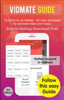 Guide for Vidmate vdo download imagem de tela 2