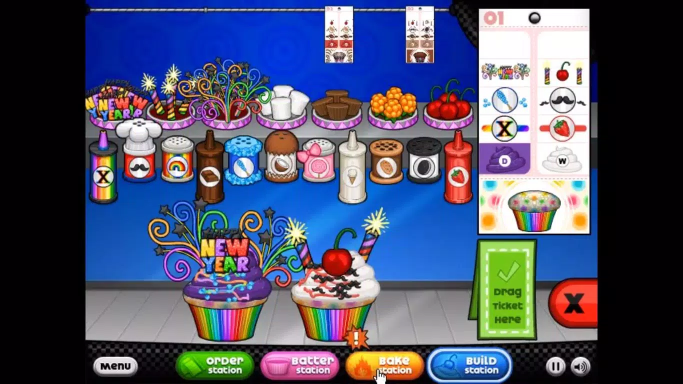 Papa's Cupcakeria To Go!, Download Games for Chrome /iOS/Android