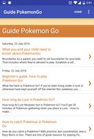 Guide Pokemon Go capture d'écran 1