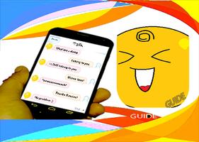 Guide  Simsimi chat 海報
