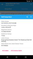 Cek Gempa Bumi dan Cuaca screenshot 1