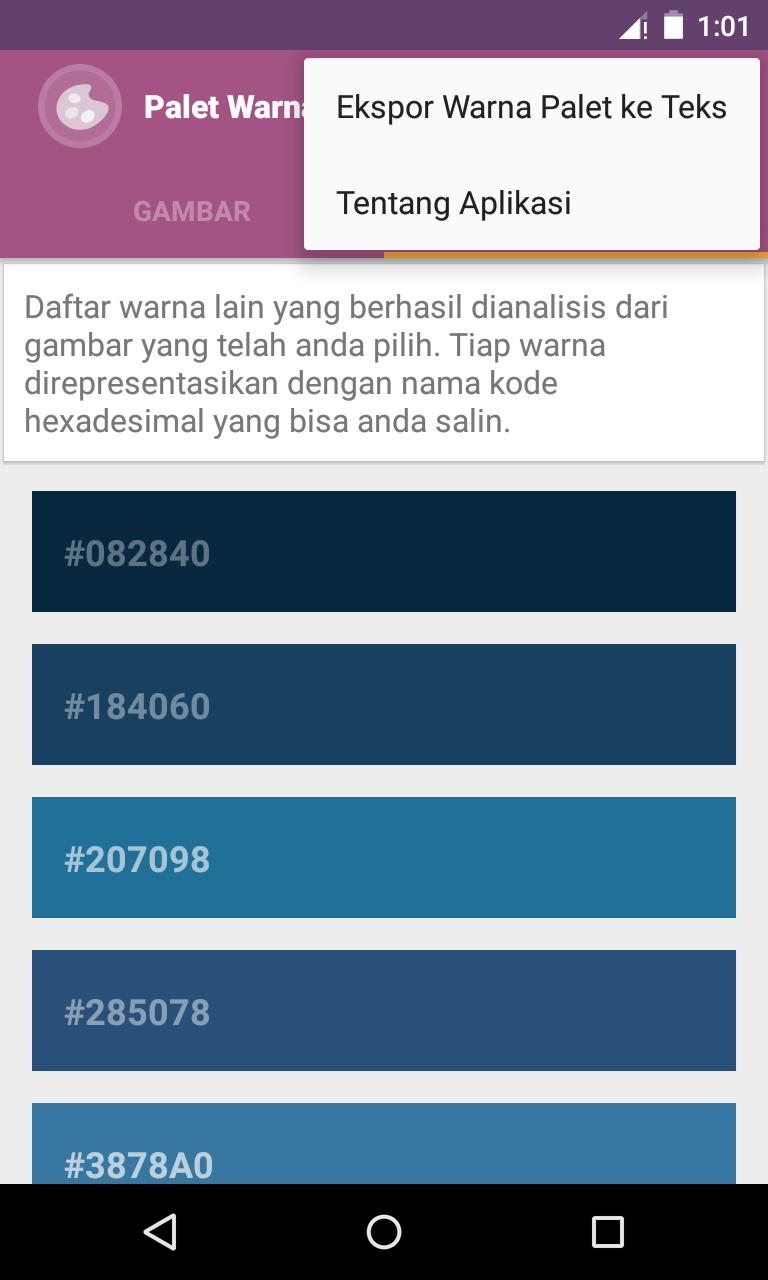 Palet Warna for Android APK Download Palet Warna for Android APK Download