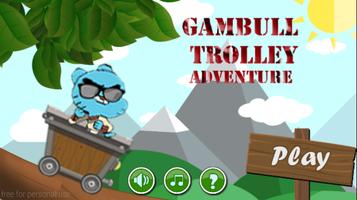 Gumball Trolley Adventure Affiche