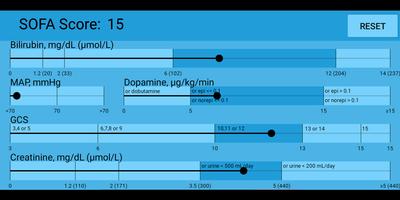SOFA - Sepsis-related Organ Fa تصوير الشاشة 1