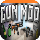 Gun Mod for Minecraft PE أيقونة