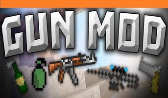 Gun Mod for Minecraft PE पोस्टर