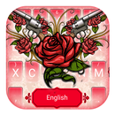 Guns And Roses Theme&Emoji Keyboard-APK