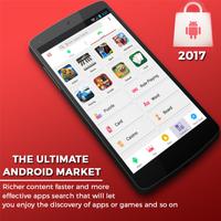 Mobile App store market 海报