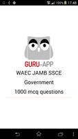 JAMB WAEC Government Guru-App capture d'écran 1