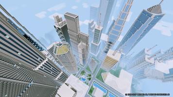 Futuretroplis City map for Minecraft اسکرین شاٹ 2