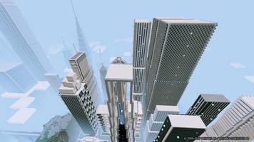 Futuretroplis City map for Minecraft اسکرین شاٹ 3