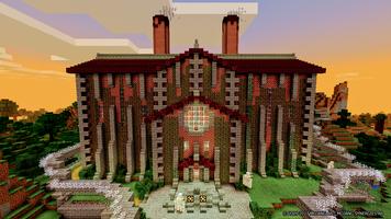 Map Zombie Factory for Minecraft Affiche