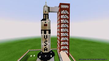 Map Moon Travel for Minecraft PE پوسٹر