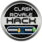 Hack For Clash Royale Cheats Fun Joke App Prank icône