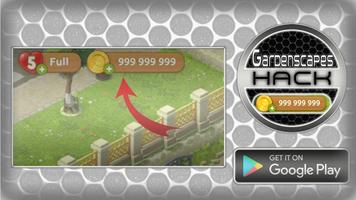 Hack For Gardenscapes Cheats Joke App Prank Affiche