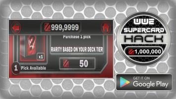 Hack For WWE SuperCard  Cheats Joke App Prank Affiche