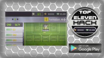 Hack For Top Eleven Cheats Joke App Prank capture d'écran 1