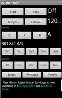 Guitar XzJam Heavy Band पोस्टर