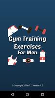 Gym Training Exercises For Men poster