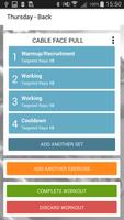 Gym Workout Tracker ảnh chụp màn hình 3