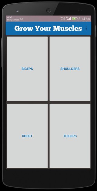 Download Grow Your Muscles(GYM) Latest Version 1.1.1 Android APK File