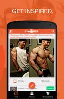 Gymnut | Social Fitness App Affiche