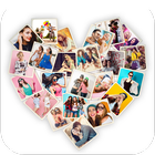 Photo Shape Collage -Unlimited Photo Collage Mixer أيقونة