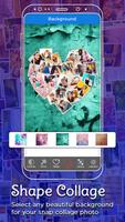 Photo Shape Collage -Unlimited Photo Collage Mixer تصوير الشاشة 1