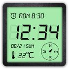 Alarm Clock+Compass+Flashlight icône