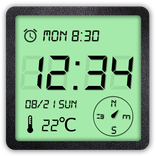 Alarm Clock+Compass+Flashlight