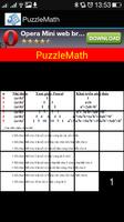 PuzzleMath تصوير الشاشة 3