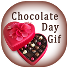 chocolate day gif icône