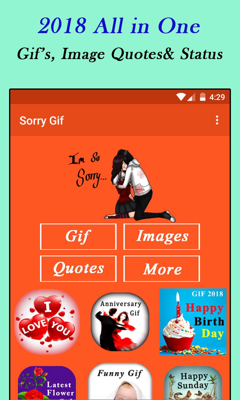 Sorry Gif For Android Apk Download