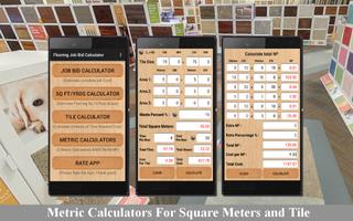 برنامه‌نما Flooring Job Bid Calculator عکس از صفحه