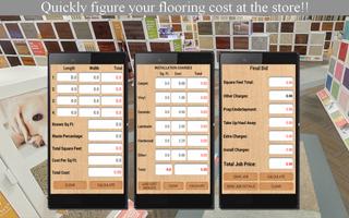 پوستر Flooring Job Bid Calculator