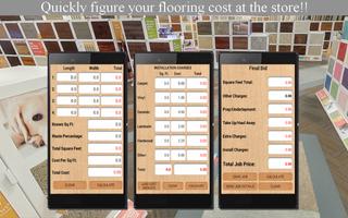 Flooring Job Bid Calculator पोस्टर