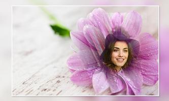 Flower Photo Editor : Photo Frame Affiche