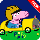 pepa pig car icon