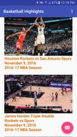 Basketball Highlights Affiche